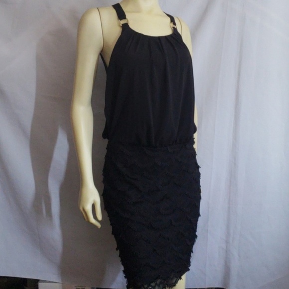 New GUESS Black Dress SZ 8 - Picture 1 of 6